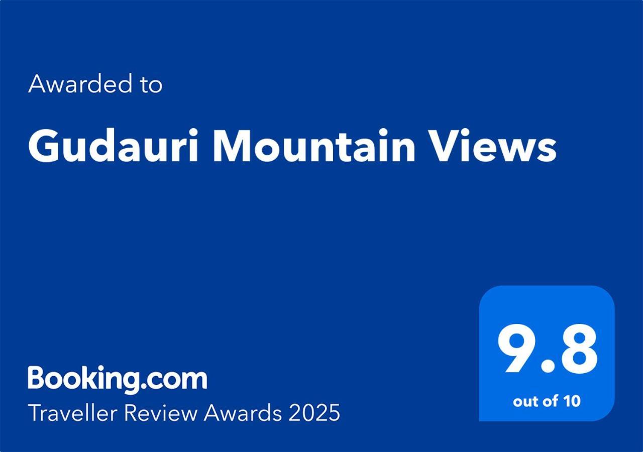 Gudauri Mountain Views Apartment Luaran gambar